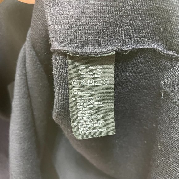 COS 100% Wool A-Line Milano Knit Jumper Sweater sz S - Picture 7 of 13